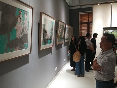 快讯 | “对话”——高洪啸与孙厚画展在徐州画廊艺术工作室隆重开幕