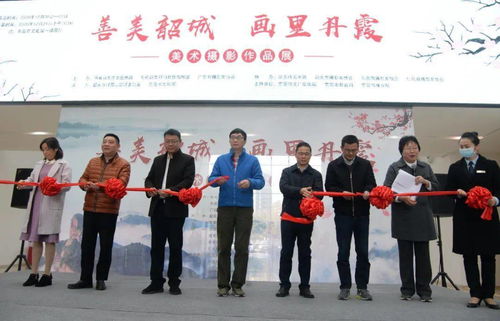 视觉盛宴，善美韶城 画里丹霞美术摄影作品巡回展在东莞开幕